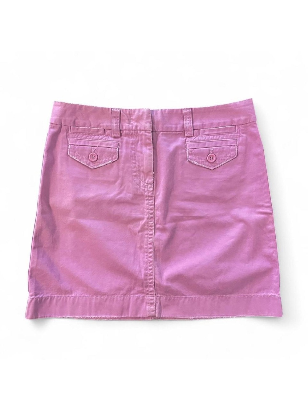 J.Crew Violet Cotton Mini Skirt